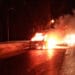 Gävle: Bilbrand på väg 583