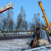 Stråtjära: Vägen fortsatt avstängd efter tankbilsolycka