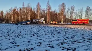 Stråtjära: Olycka med tankbil