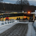 Norrala: Bussar fick problem i halkan