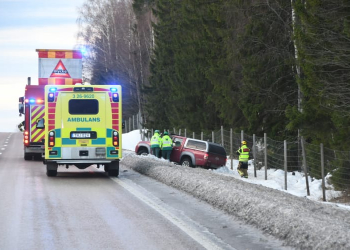 Söderhamn: Singelolycka på E4