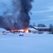 Näsviken: Brand i maskinhall