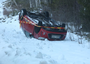 Gävle: Singelolycka på väg 567