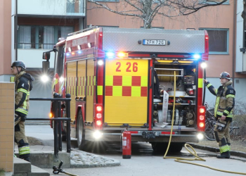 Gävle: Brand i elcykelbatteri