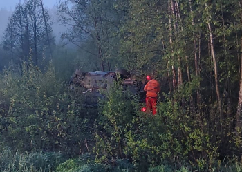 Åmot: Singelolycka vid Sjugtjärnen