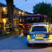Sandviken: Brand på balkong