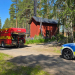 Växbo: Glödbrand i pannrum