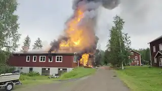 Flera larm om bränder i åskans spår