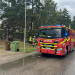 Sandarne: Mindre brand efter blixtnedslag