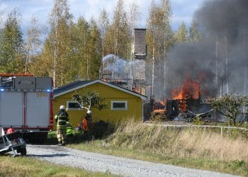 Färila: Villabrand i Åbo