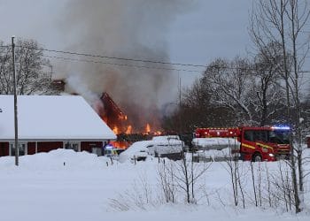 Kungsgården: Brand i villa