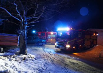 Järbo: Brand i mindre byggnad