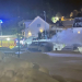 Hofors: Bilbrand på Ängkärrsgatan