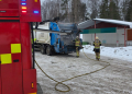 Söderhamn: Brand i sopbil
