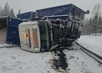 Bergby: Trafikolycka på E4