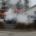Enånger: Bilbrand vid Coop