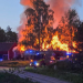 Enånger: Villabrand i Sivik