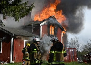 Bollnäs: Larm om villabrand i Röste