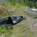 Enånger: Minibuss voltade på E4