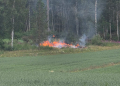 Rengsjö: Larm om skogsbrand