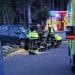 Sandviken: Personbil krockade med stenmur
