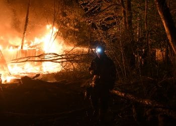 Ljusne: Brand i ödebyggnader