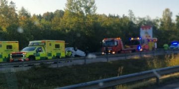 Gävle: Trafikolycka vid Gävle Bro