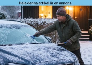 Kylan, saltet och isskrapan kontra garaget