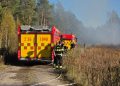 Gävle: Markbrand vid Syltorp