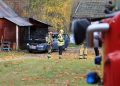 Järbo: Brand i personbil